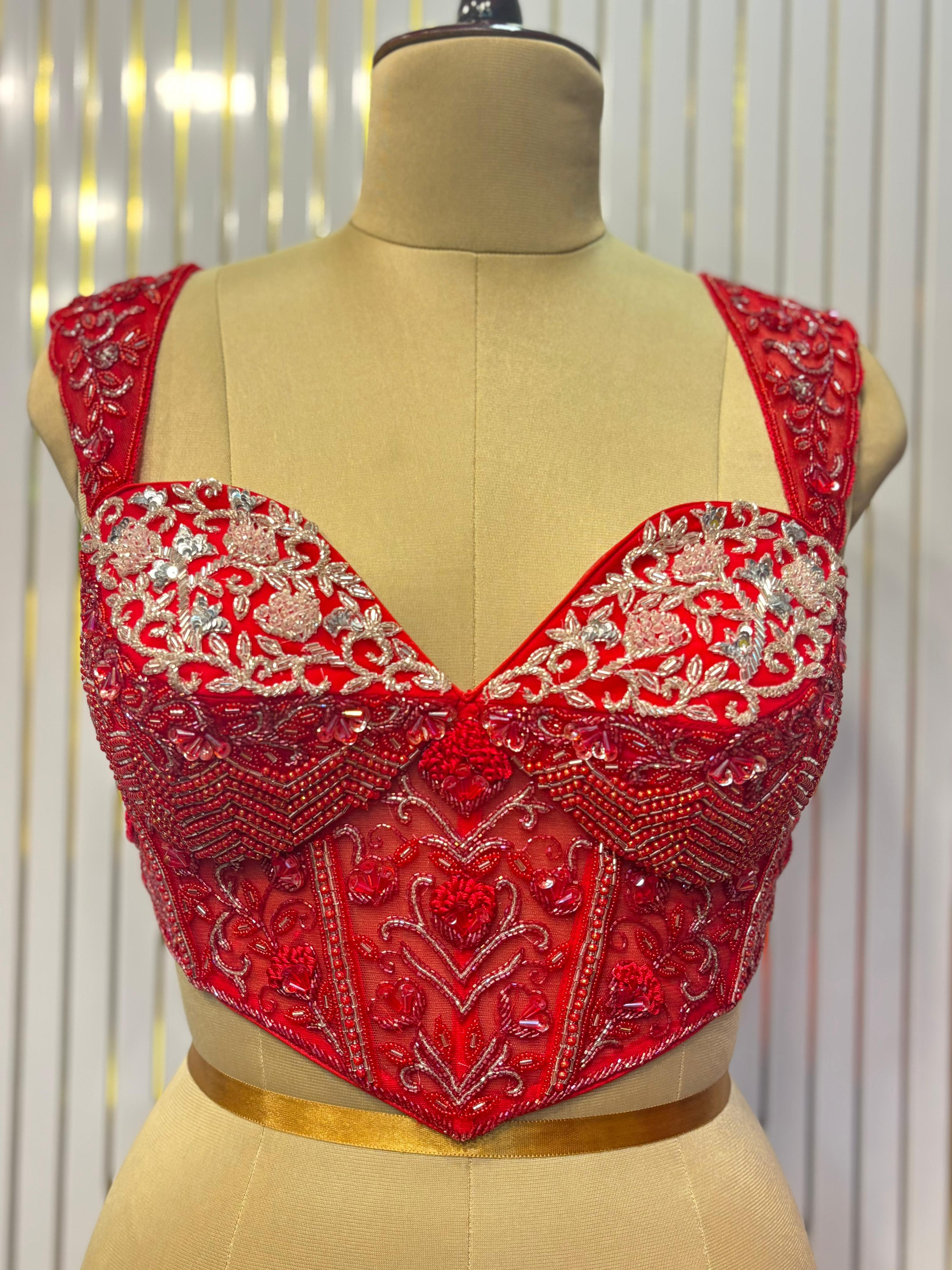 The Scarlet Royale Corset Blouse