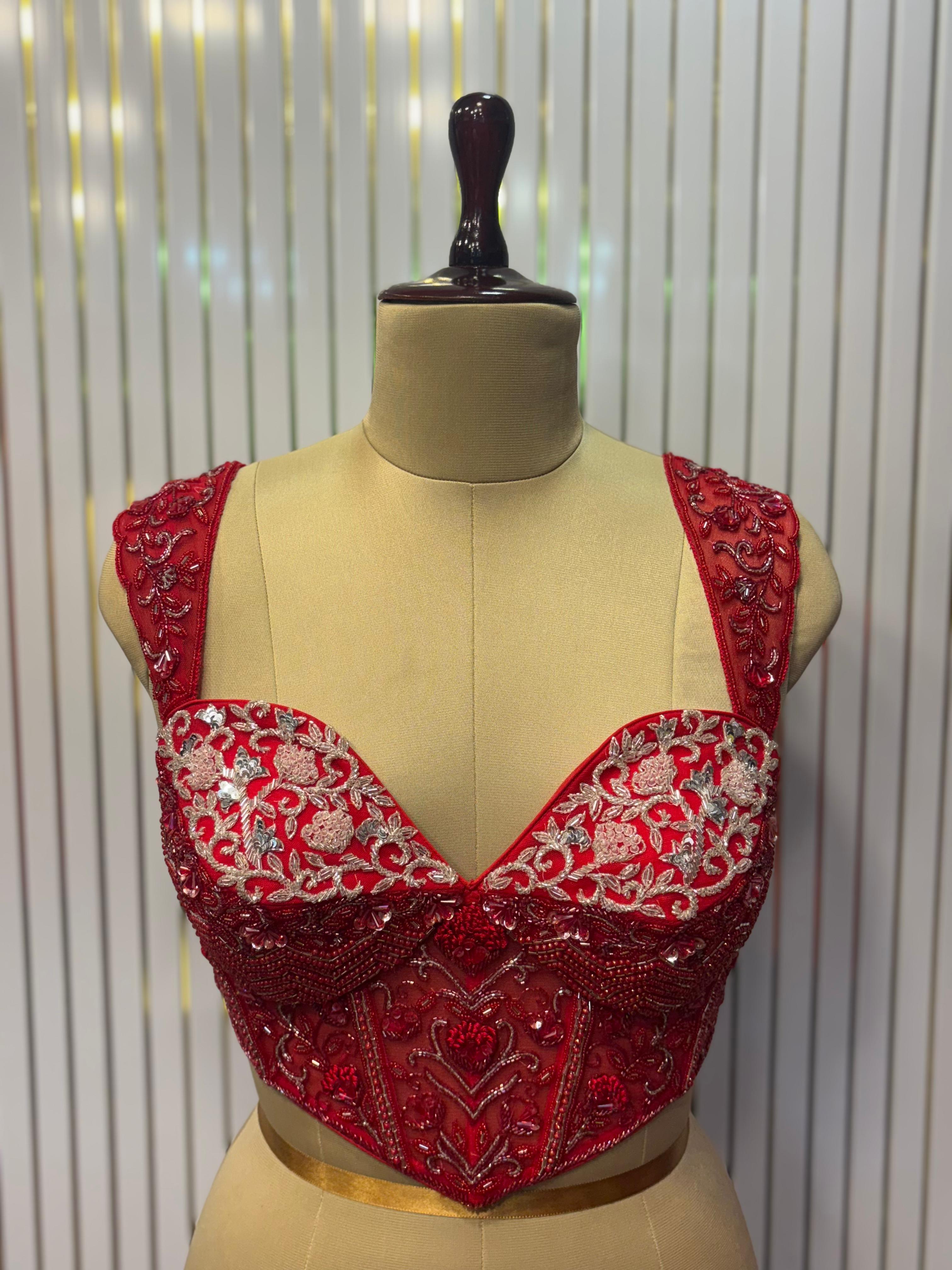 The Scarlet Royale Corset Blouse