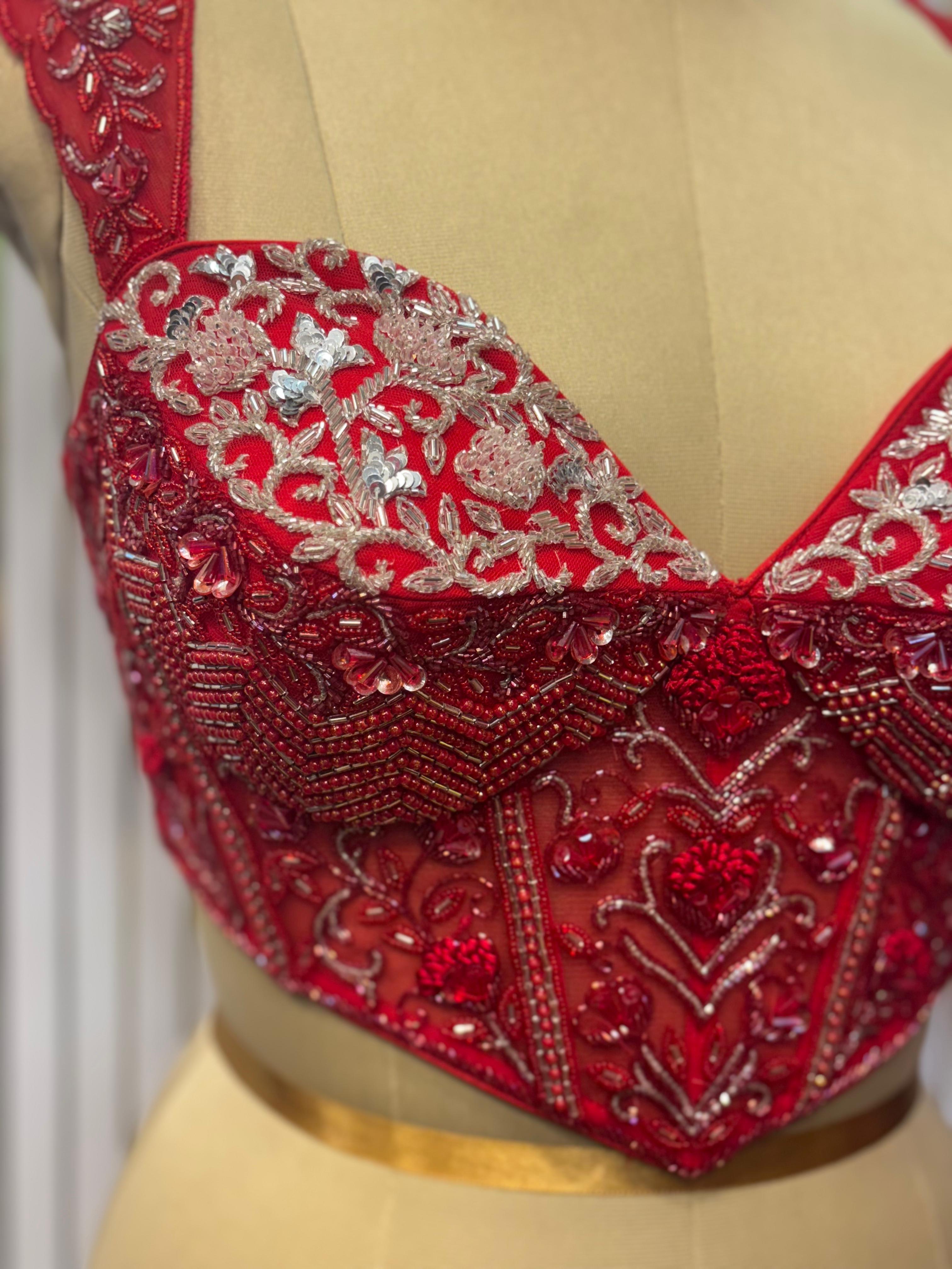 The Scarlet Royale Corset Blouse