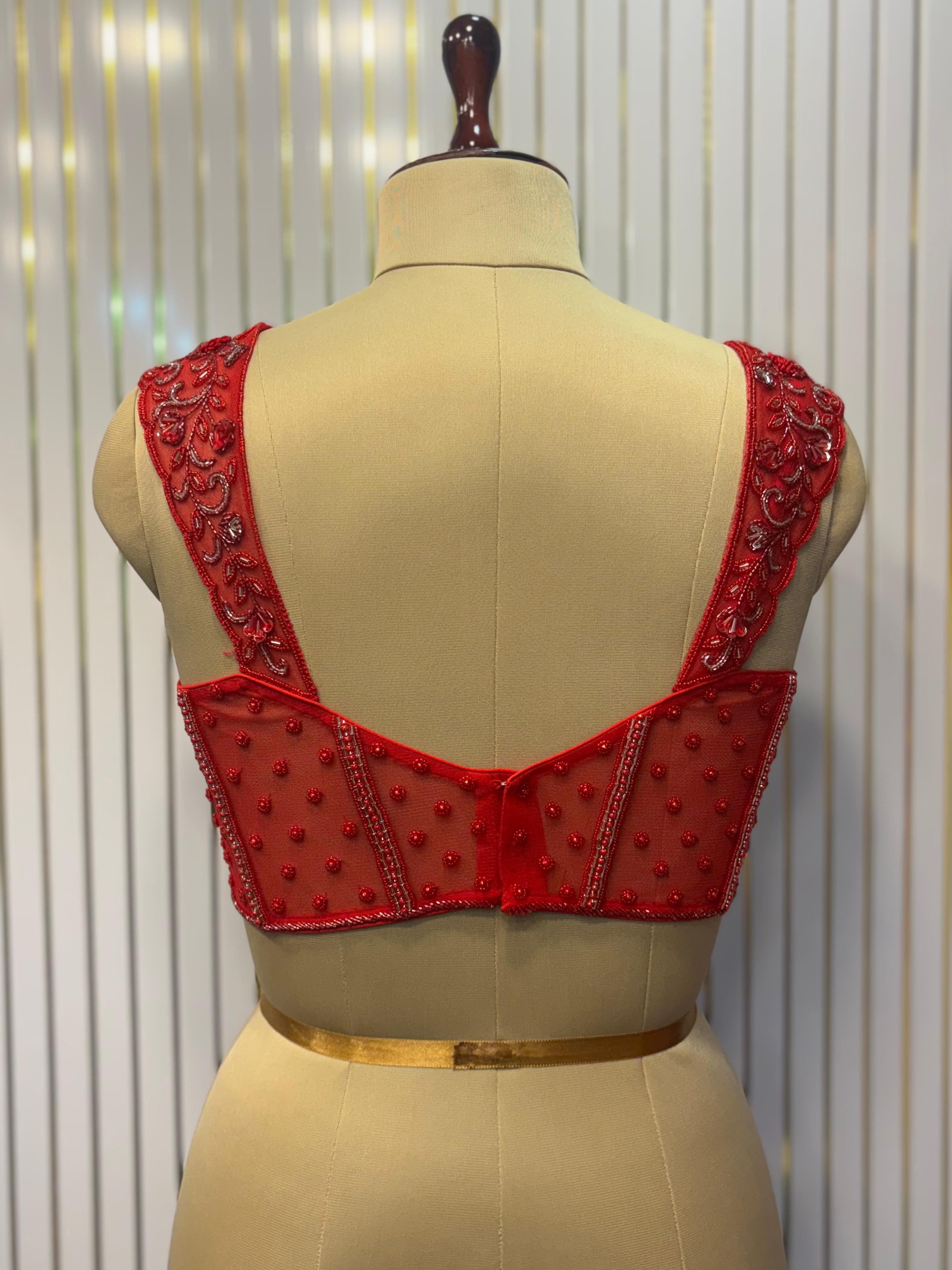 The Scarlet Royale Corset Blouse